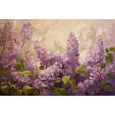 Lilac Flower Canvas